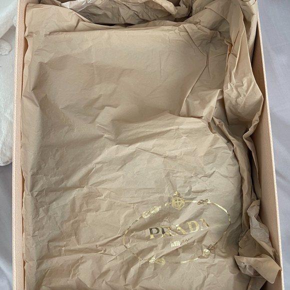 Worn once PRADA black suede heels - Picture 8 of 10